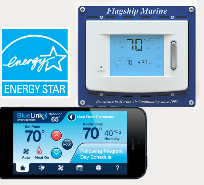 Braeburn BlueLink Wi-Fi Touchscreen Thermostat 7320