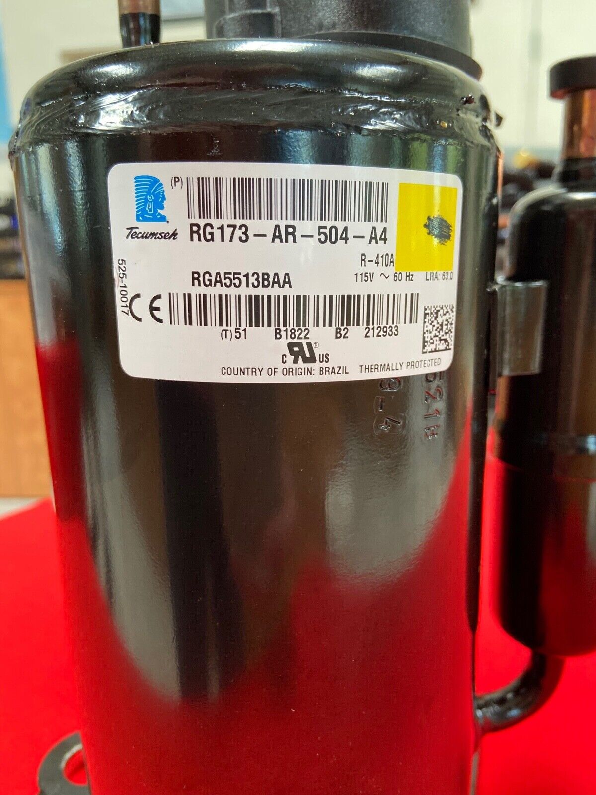 Compressor - Tecumseh RGA5513BAA - Image 2