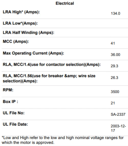 Copeland Scroll Compressor ZP51LXE-PFV-800 - 54,000 BTU/HR, 208/230V, 1-Phase - Image 4