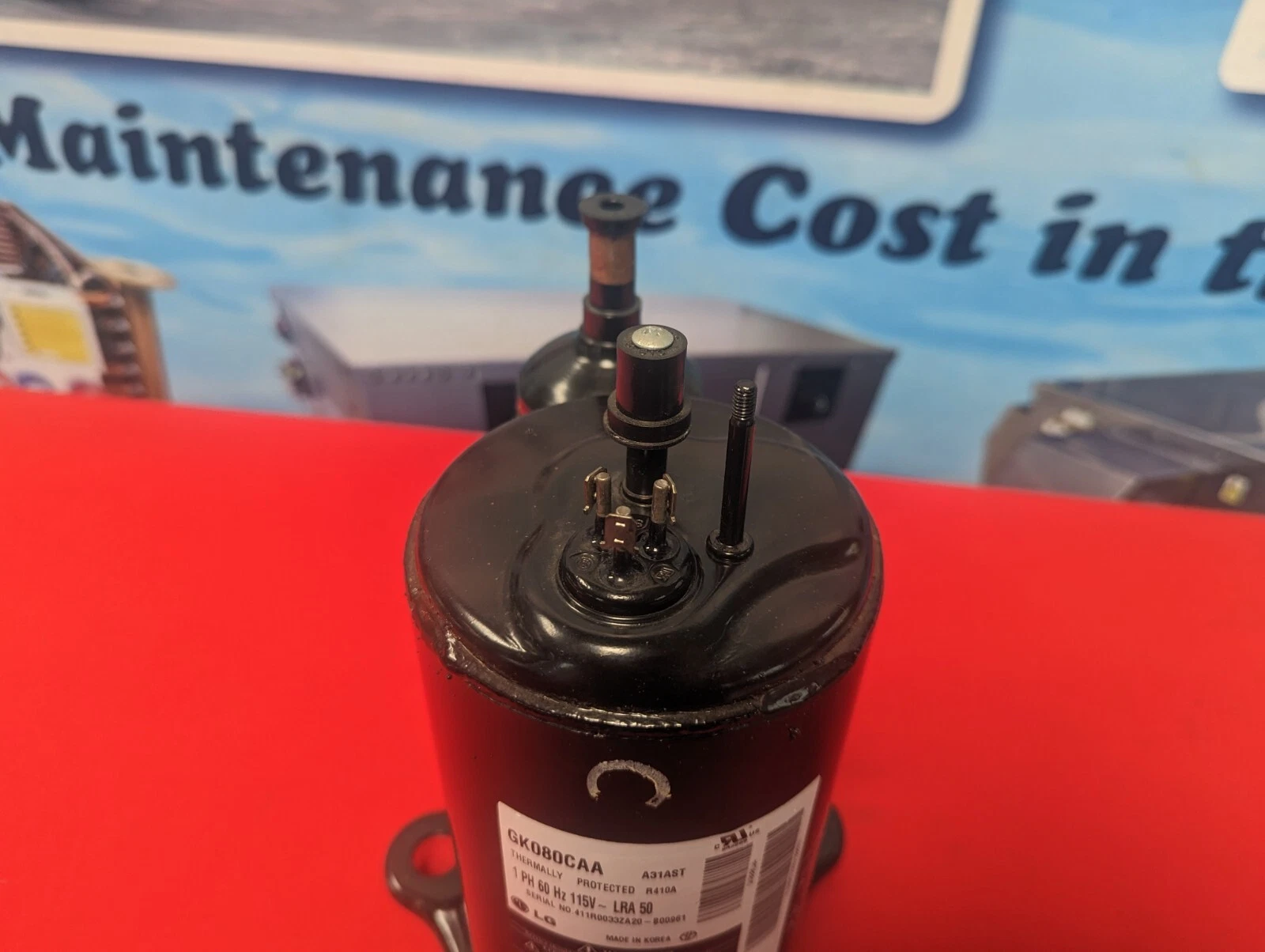 LG Rotary Compressor GK080CAA 115V - Image 5